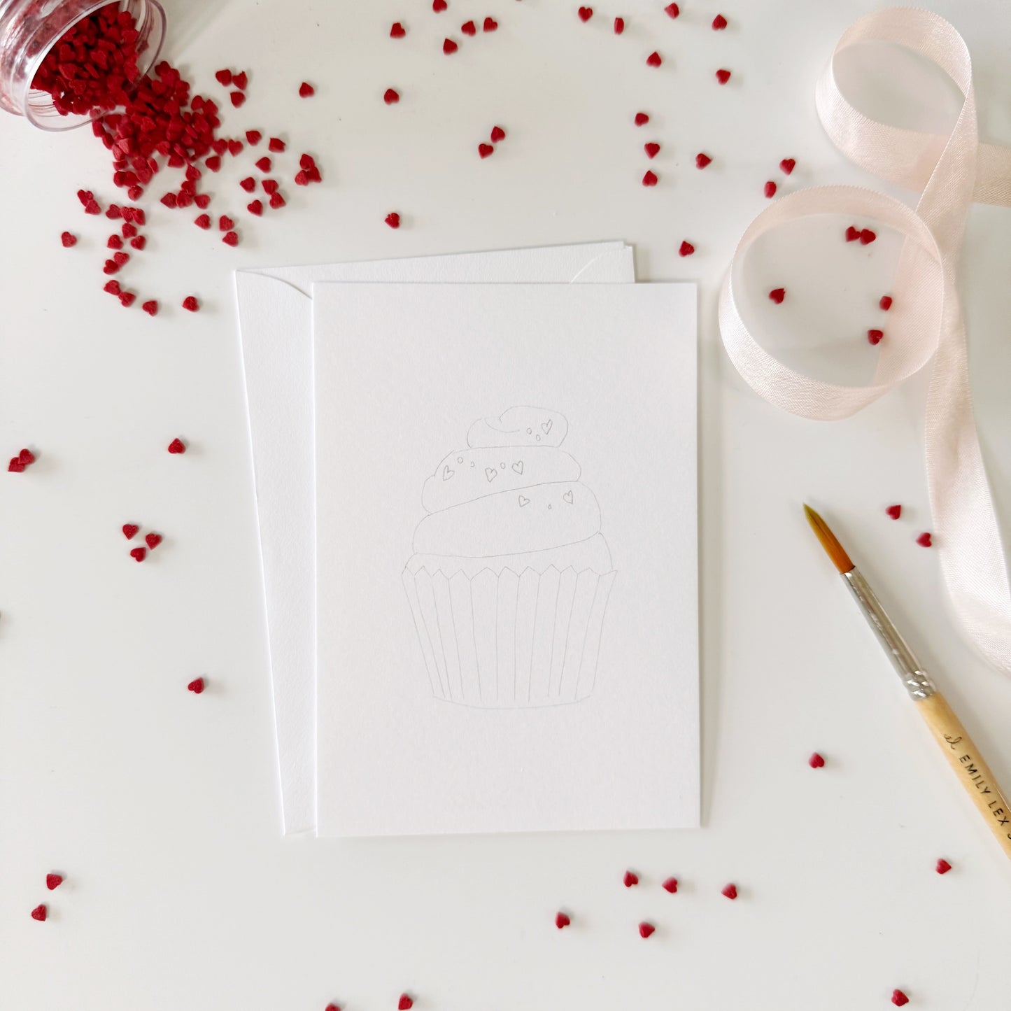 sweet treats paintable valentines
