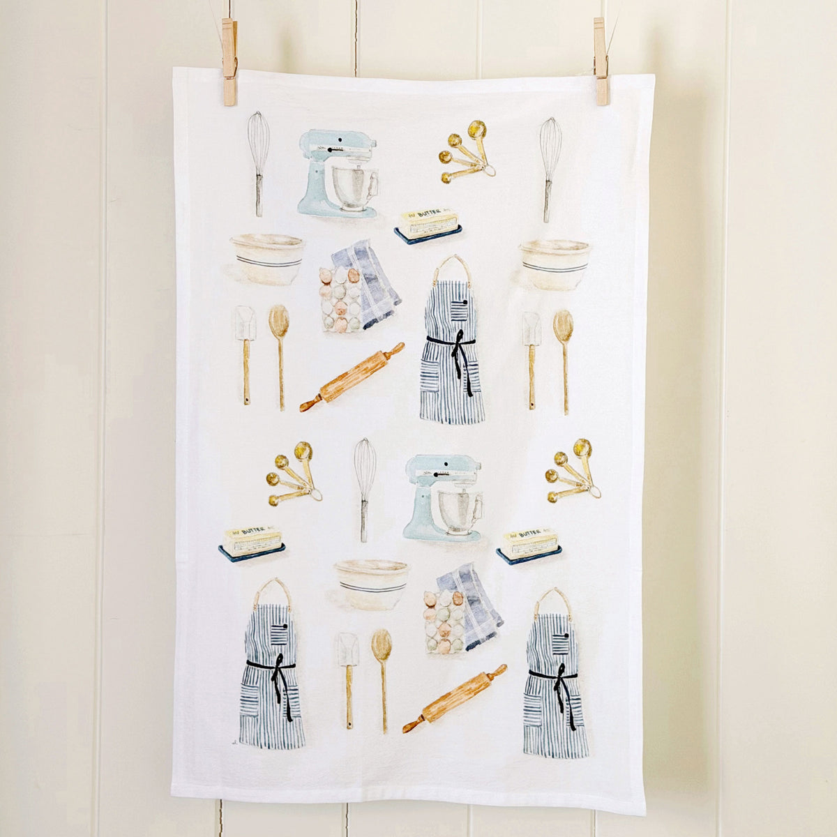 baking cotton flour sack tea towel