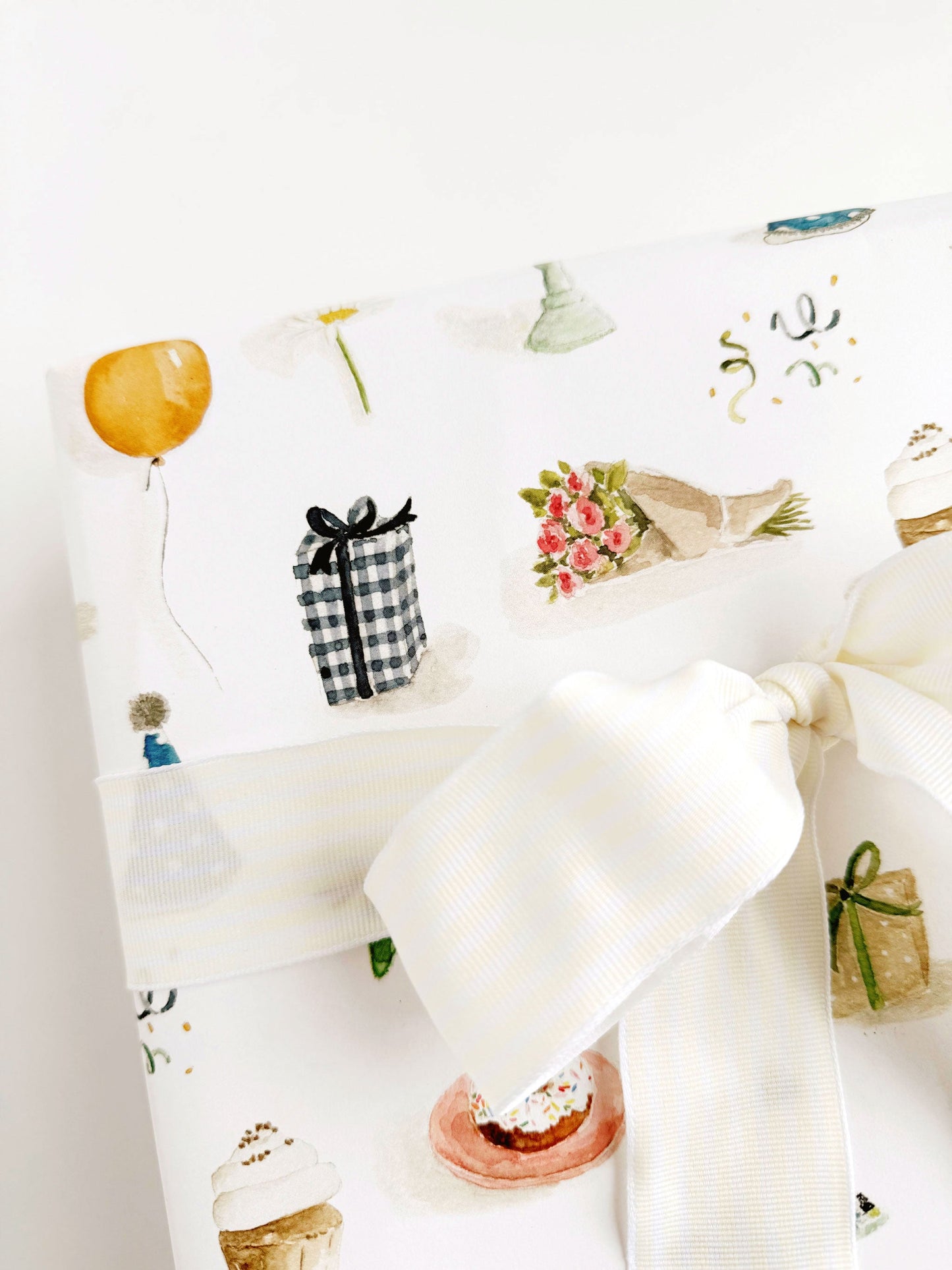 celebrate gift wrapping paper