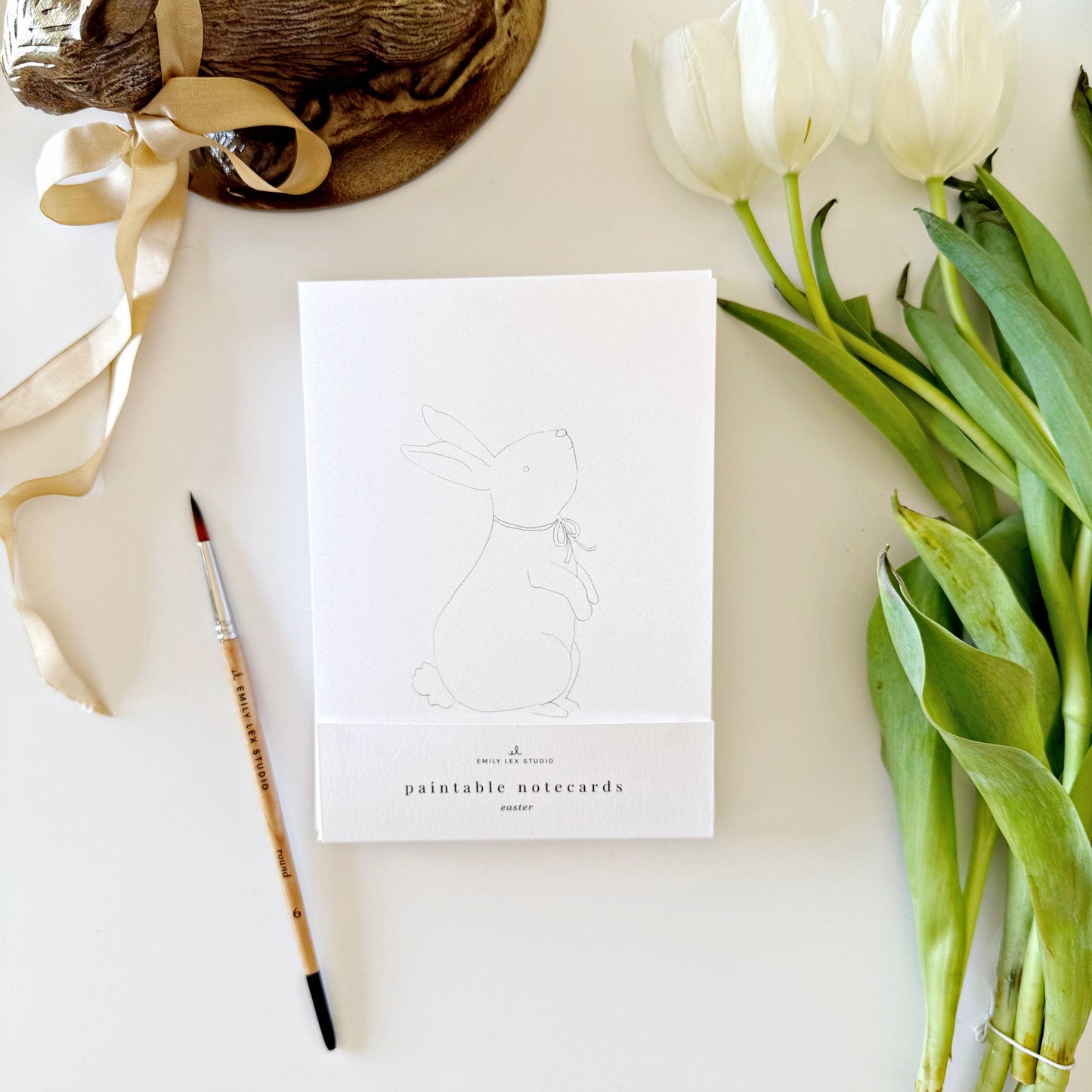 easter paintable notecards