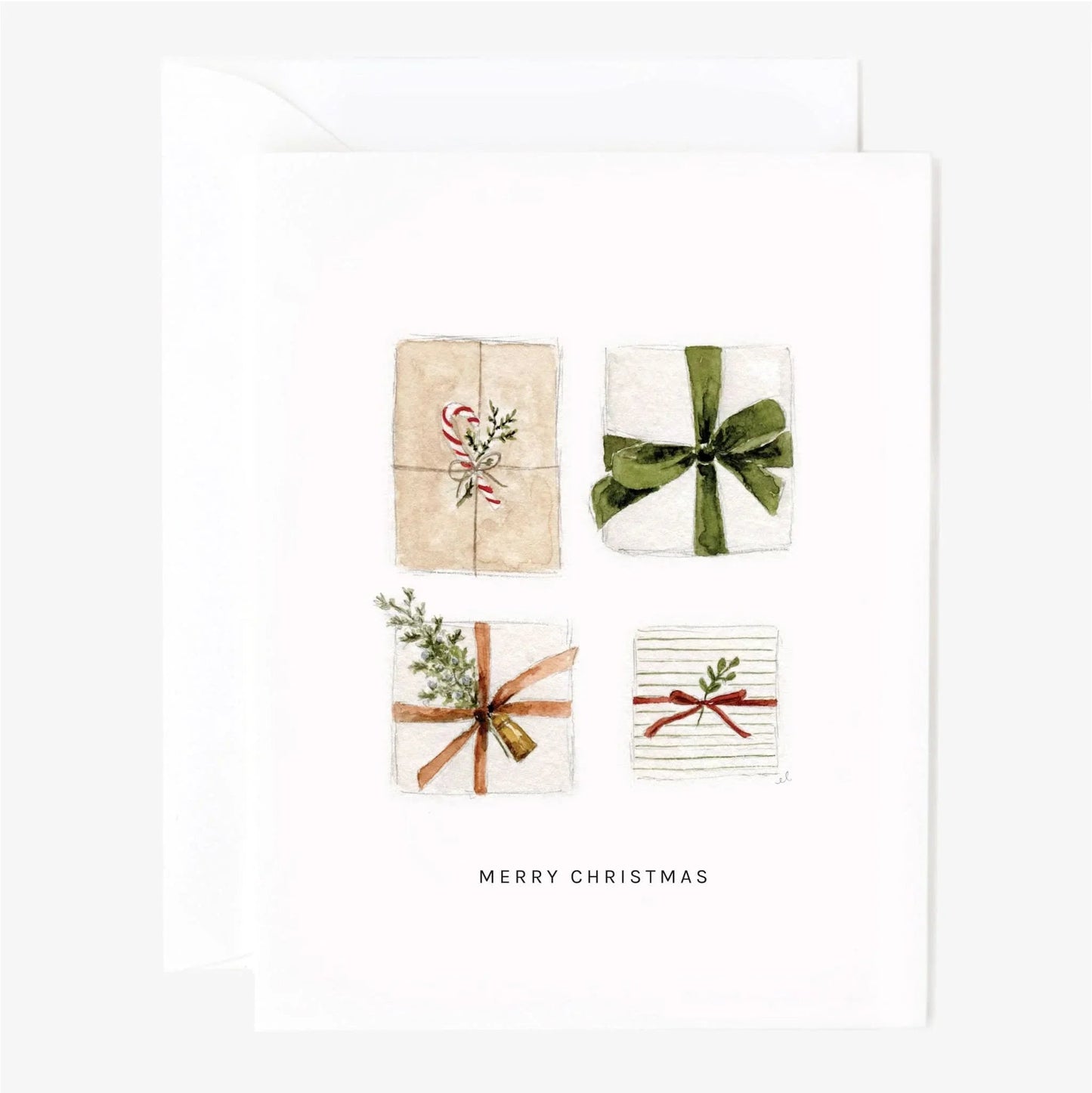 christmas gifts greeting card
