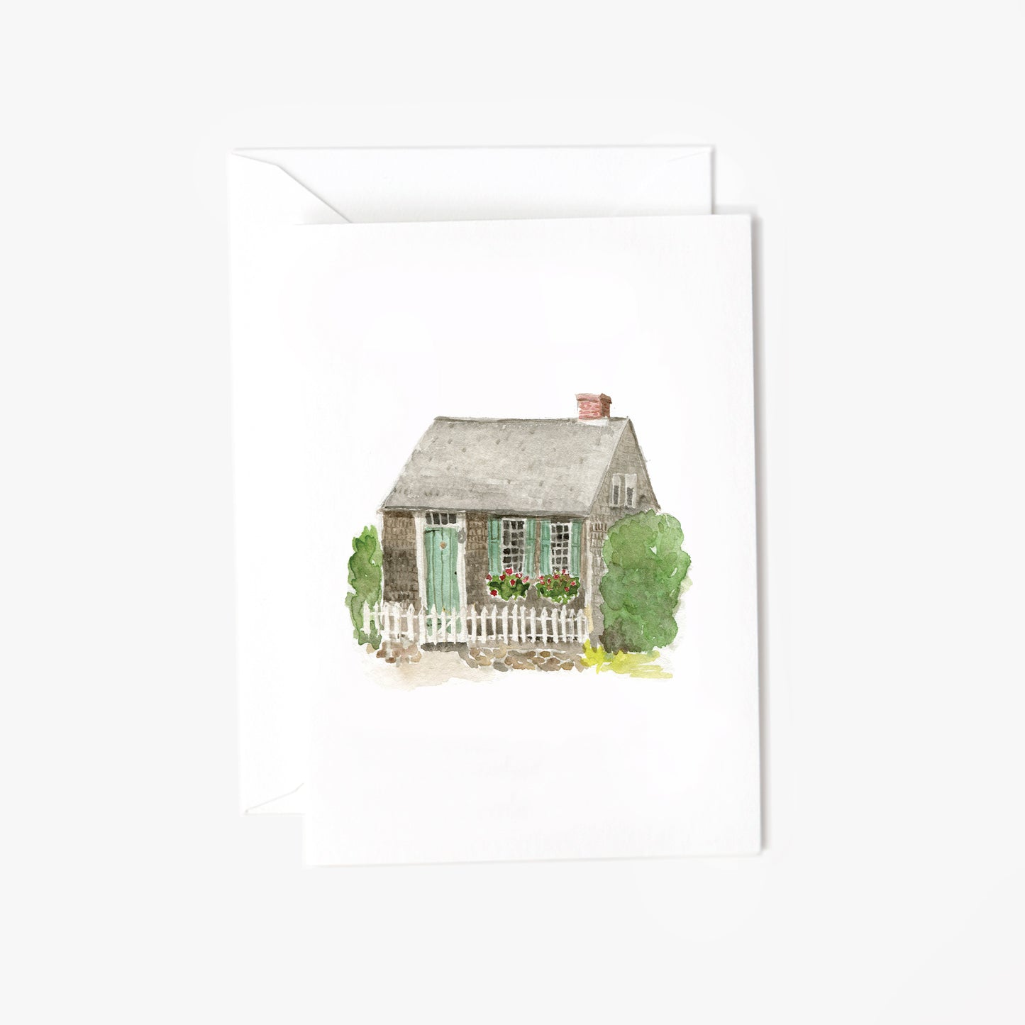 cottage mini notecard