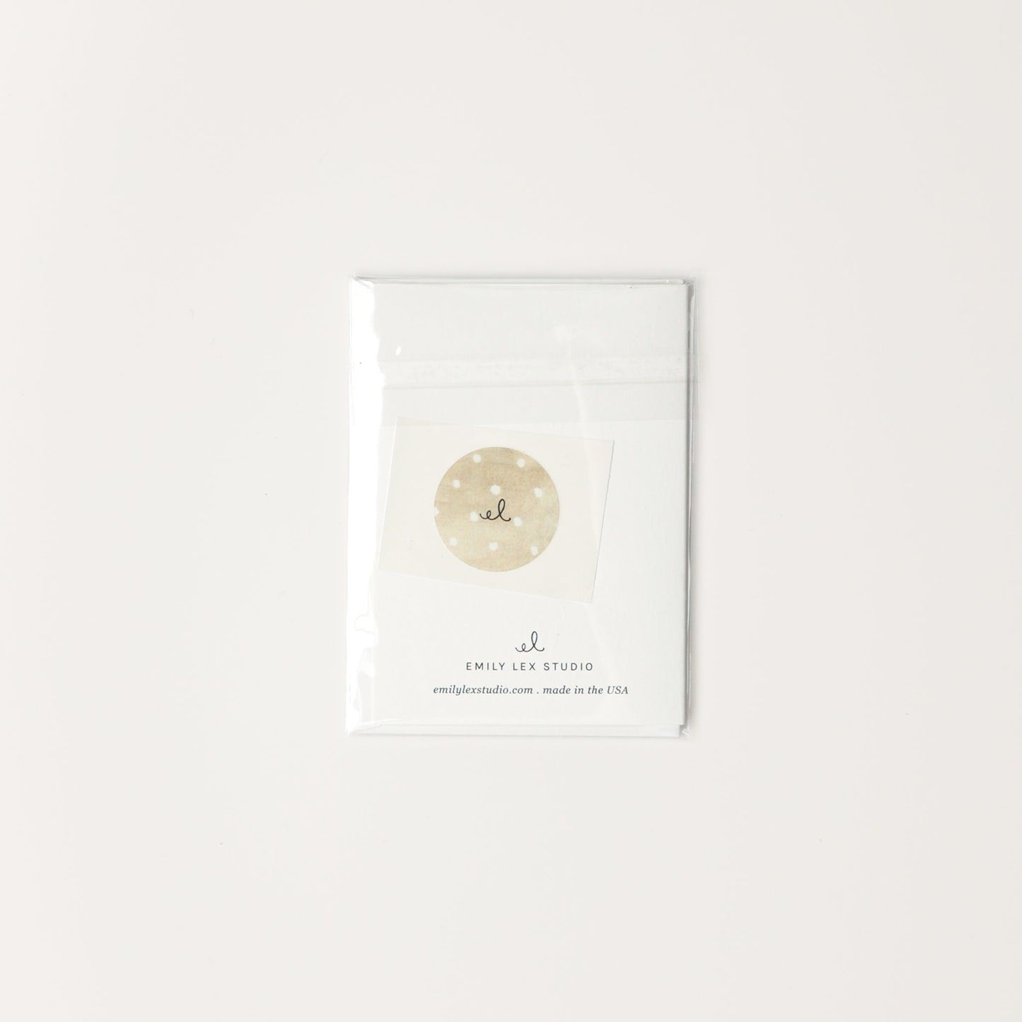 banner mini notecard - emily lex studio