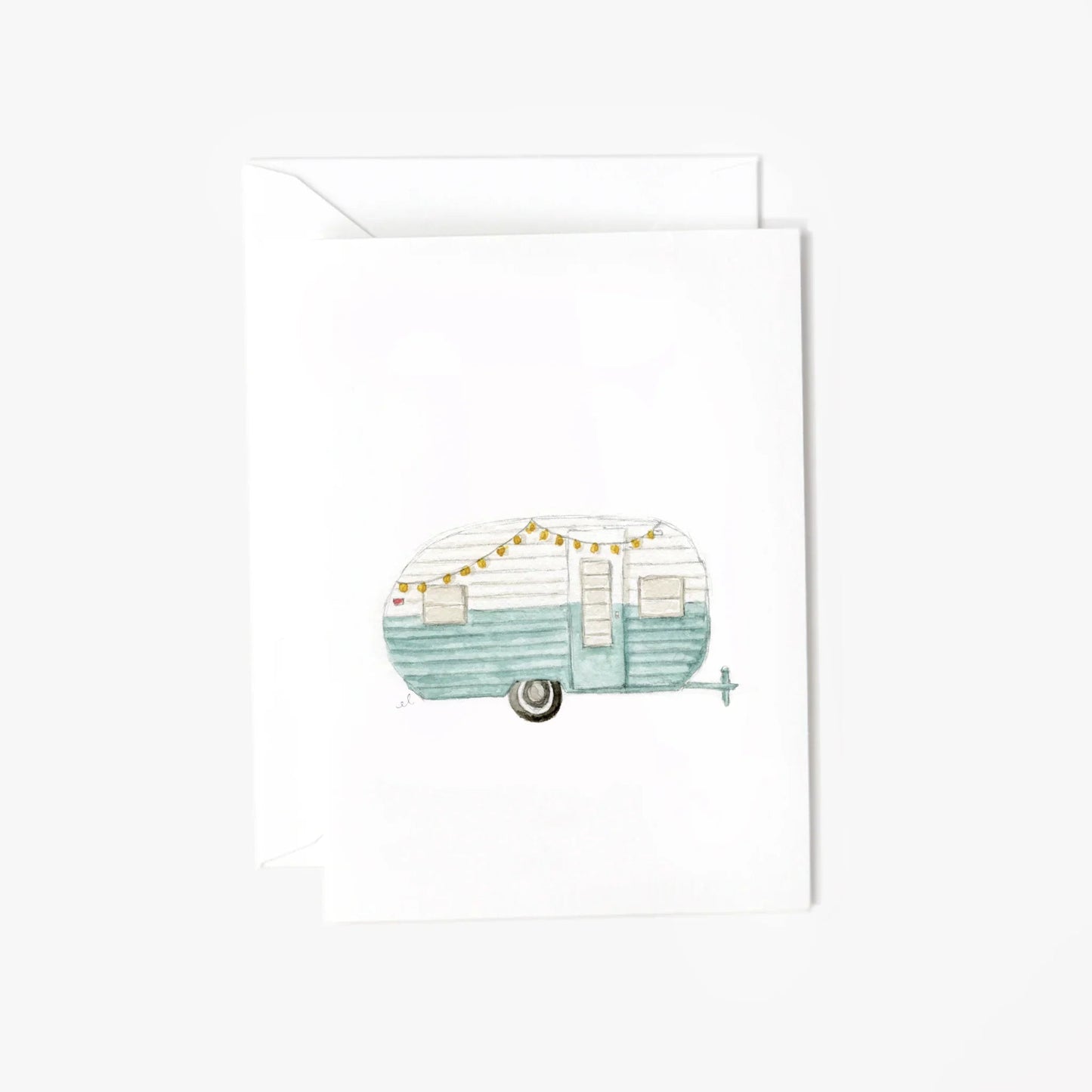 trailer mini enclosure notecard