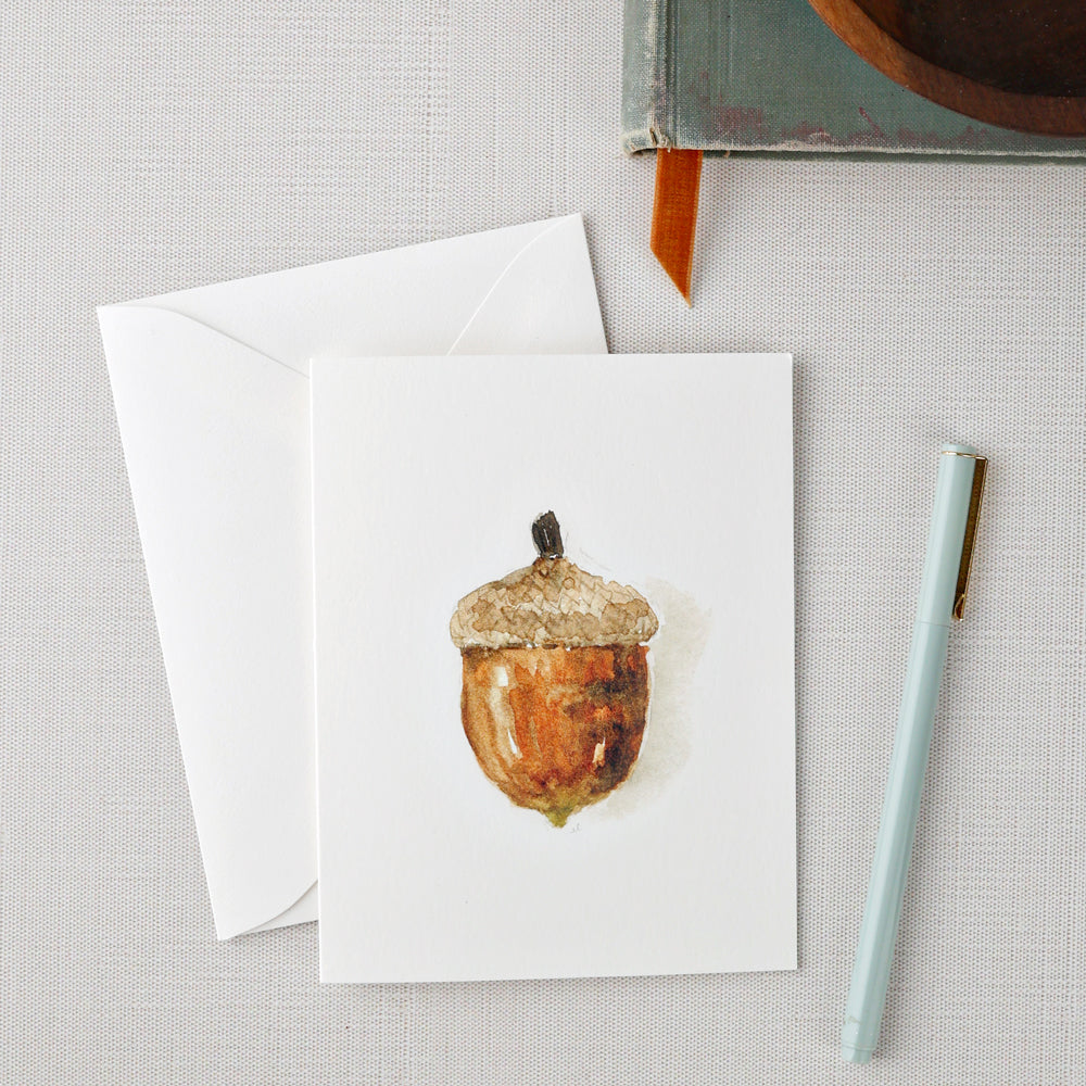 autumn notecard set