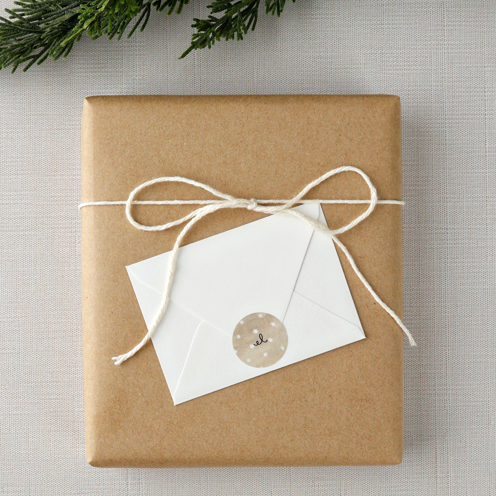 stocking mini notecard