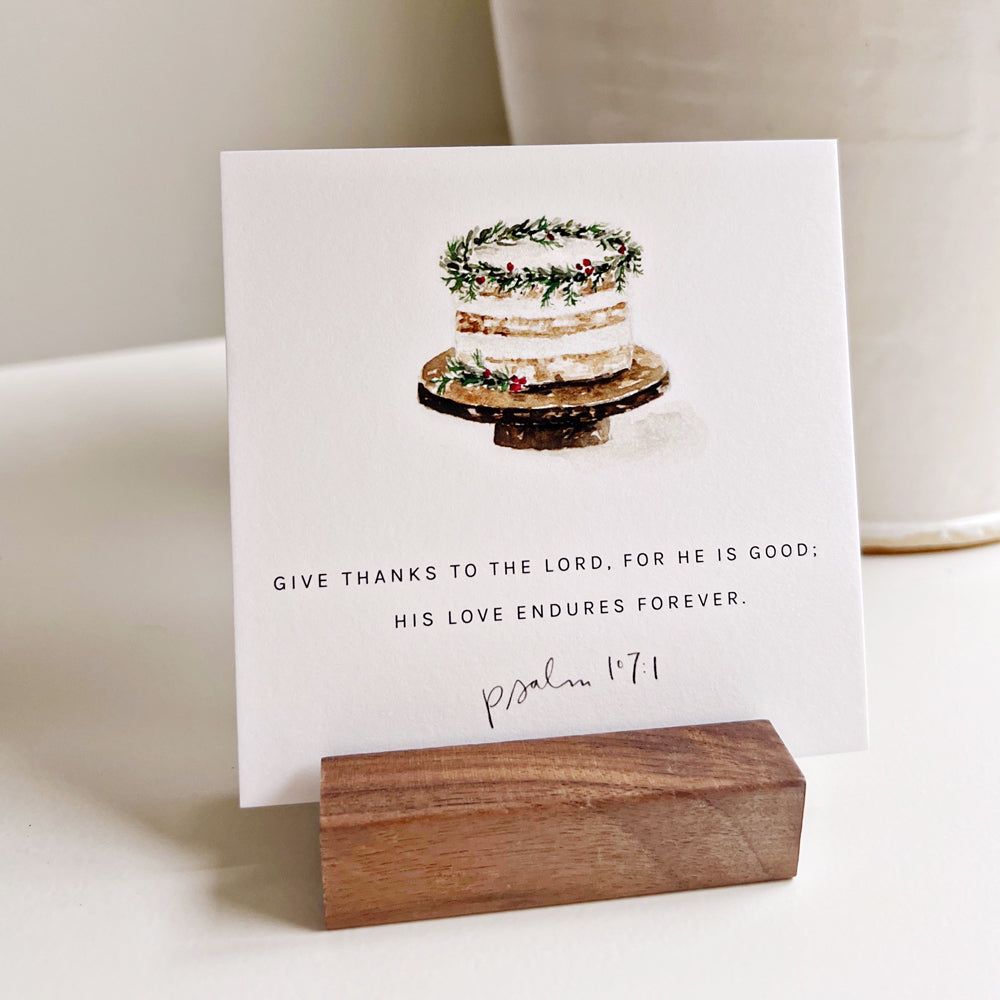 wood card holder - emily lex studio
