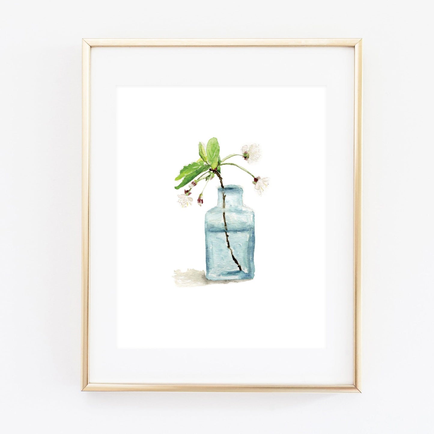 cherry blossom art print - emily lex studio