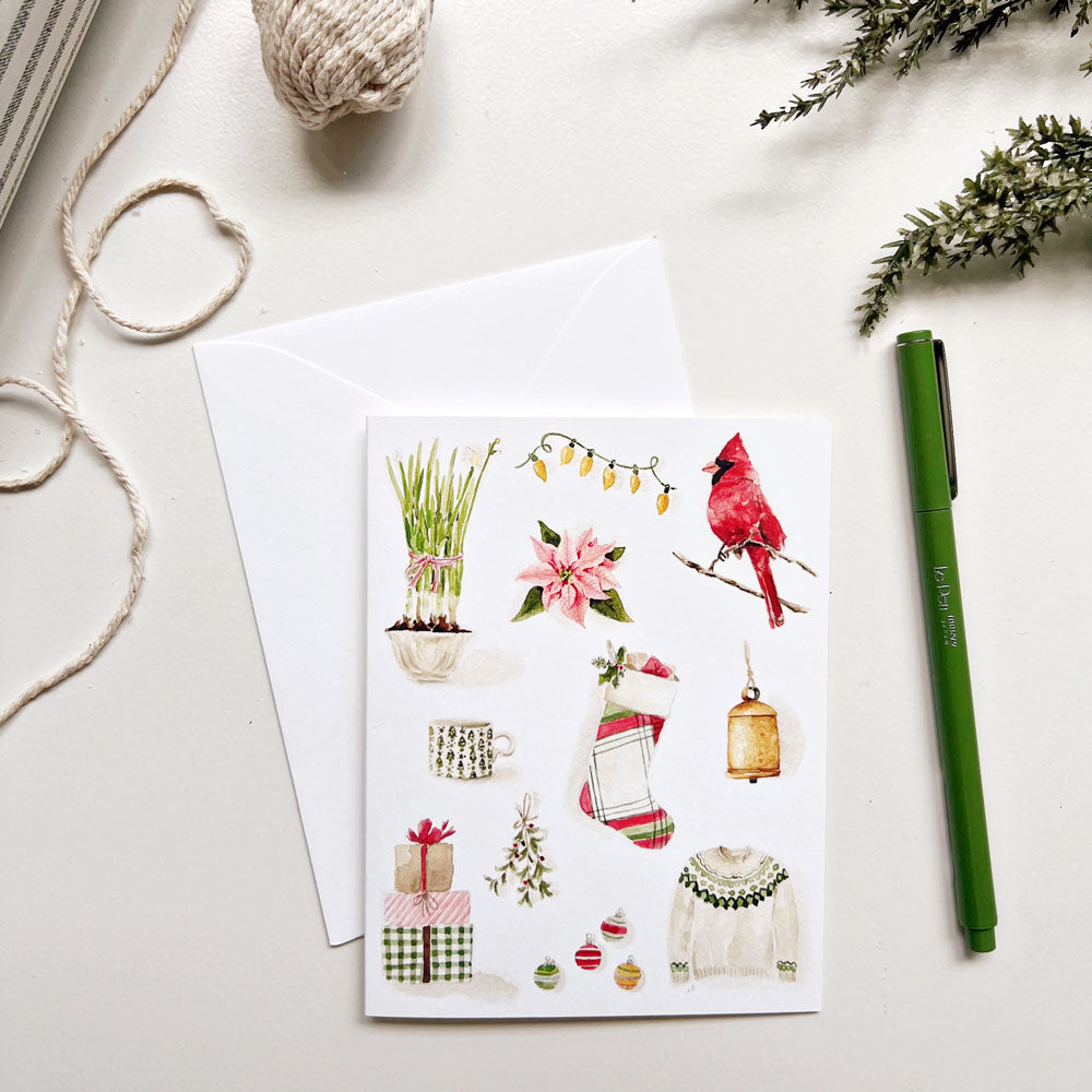 christmas notecard set