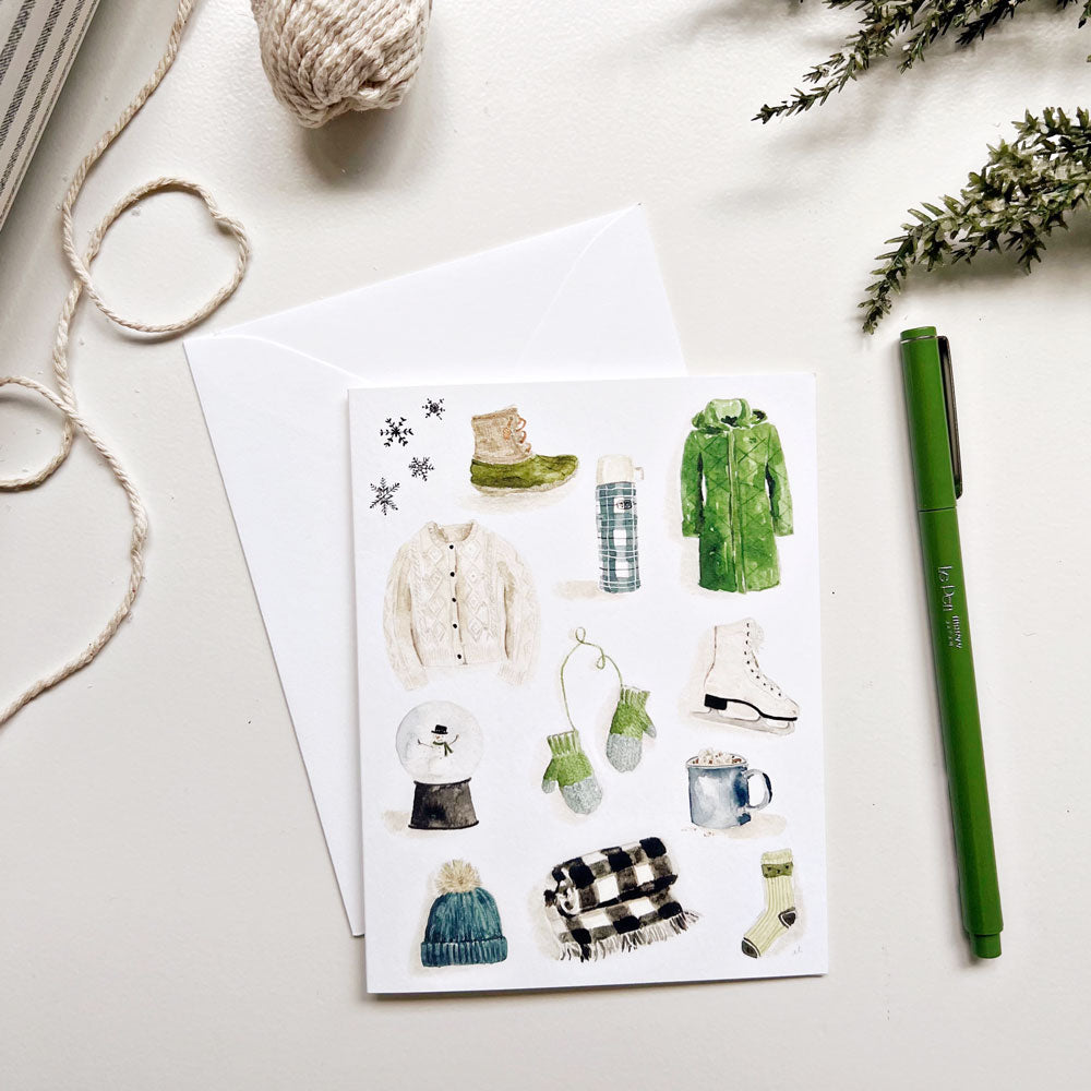 christmas notecard set