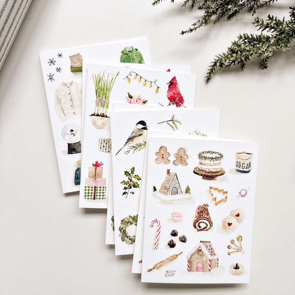 christmas notecard set