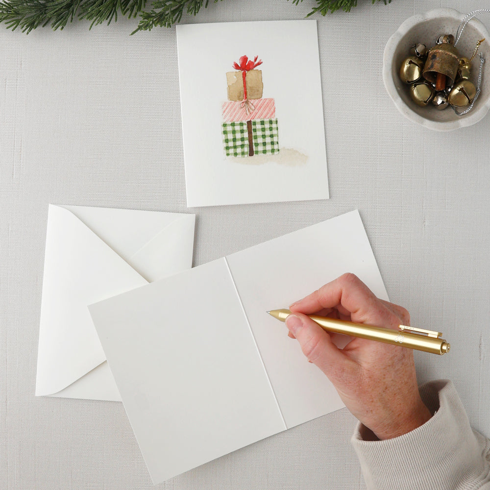 classic christmas notecard set