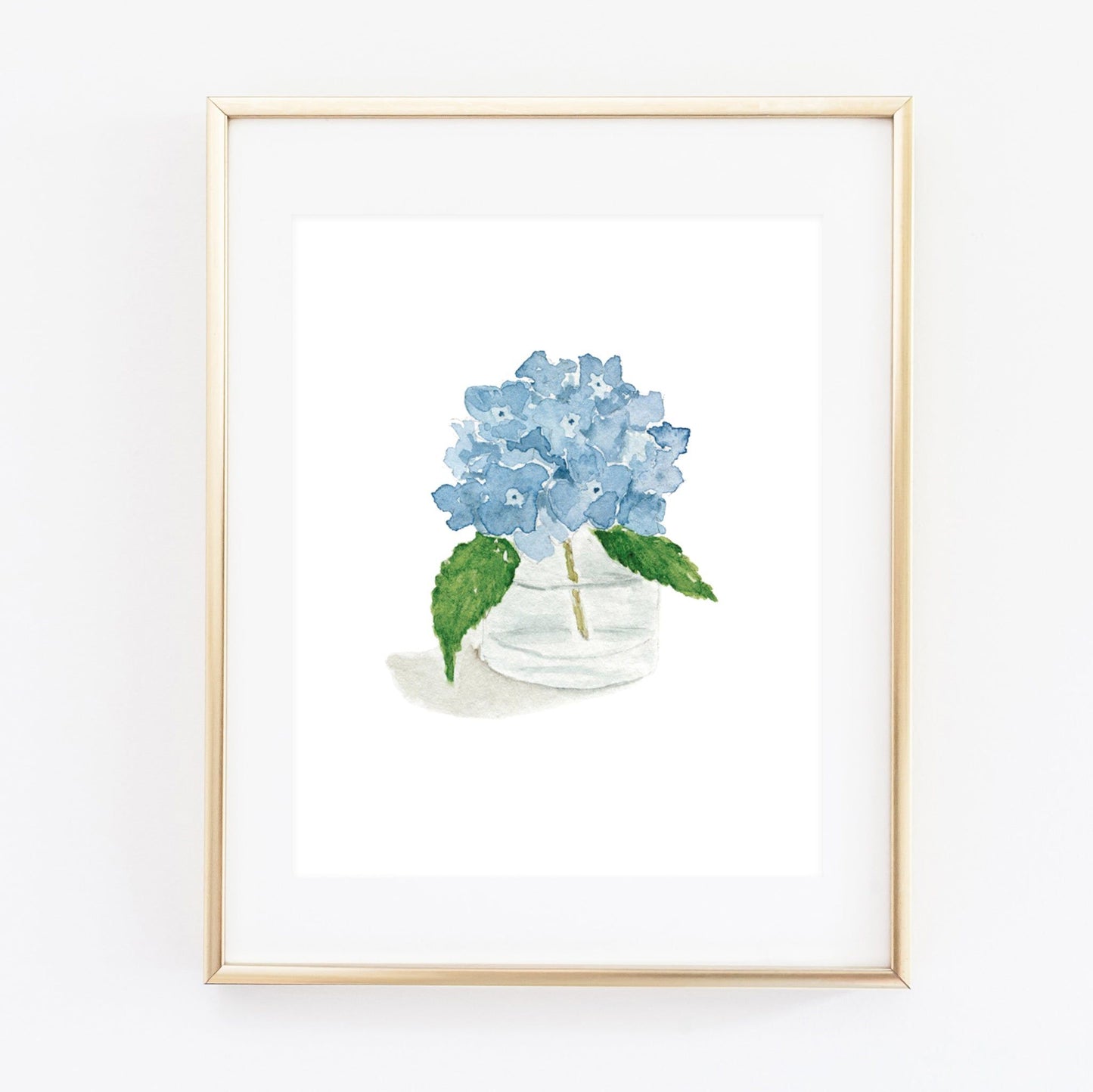 hydrangea art print - emily lex studio