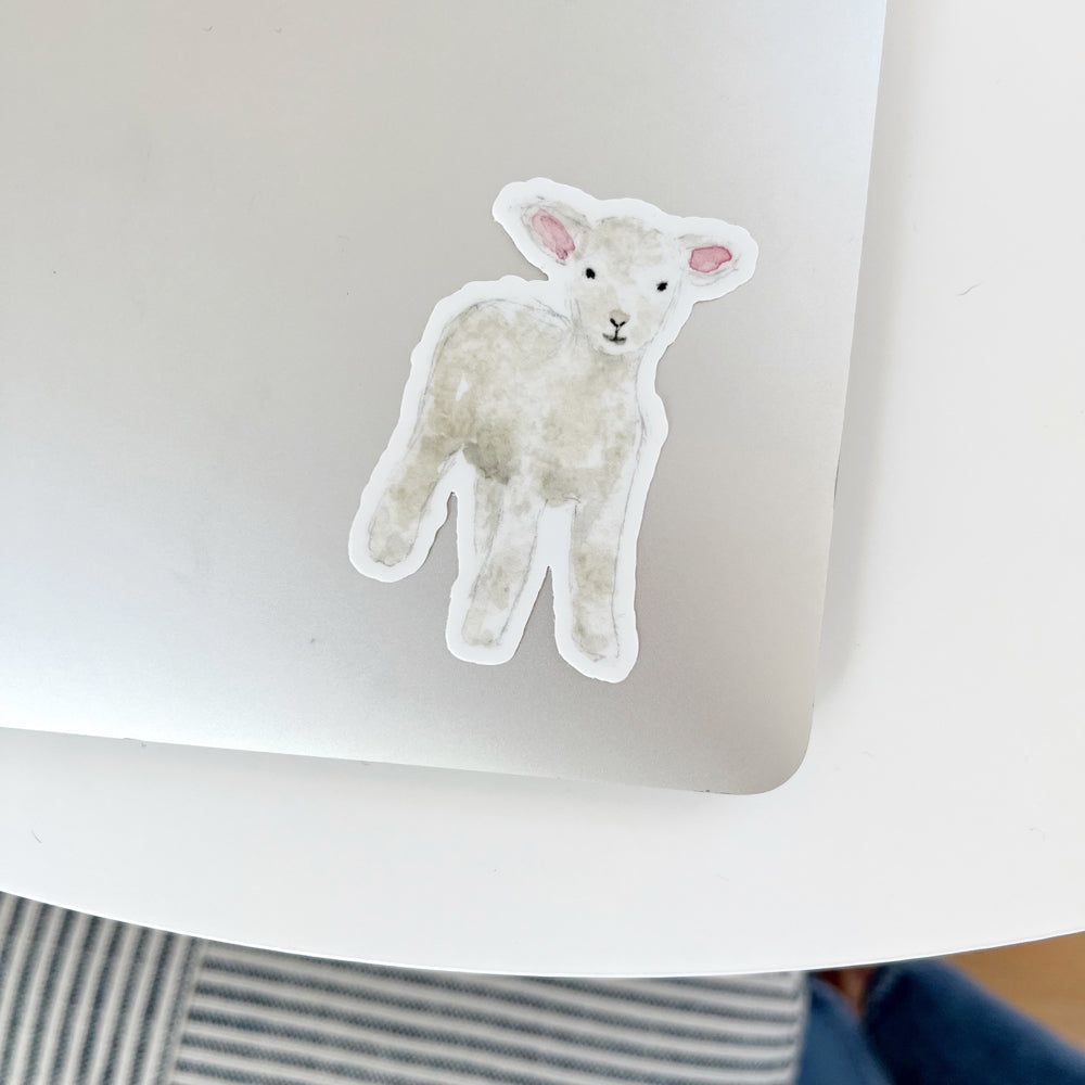 lamb sticker - emily lex studio