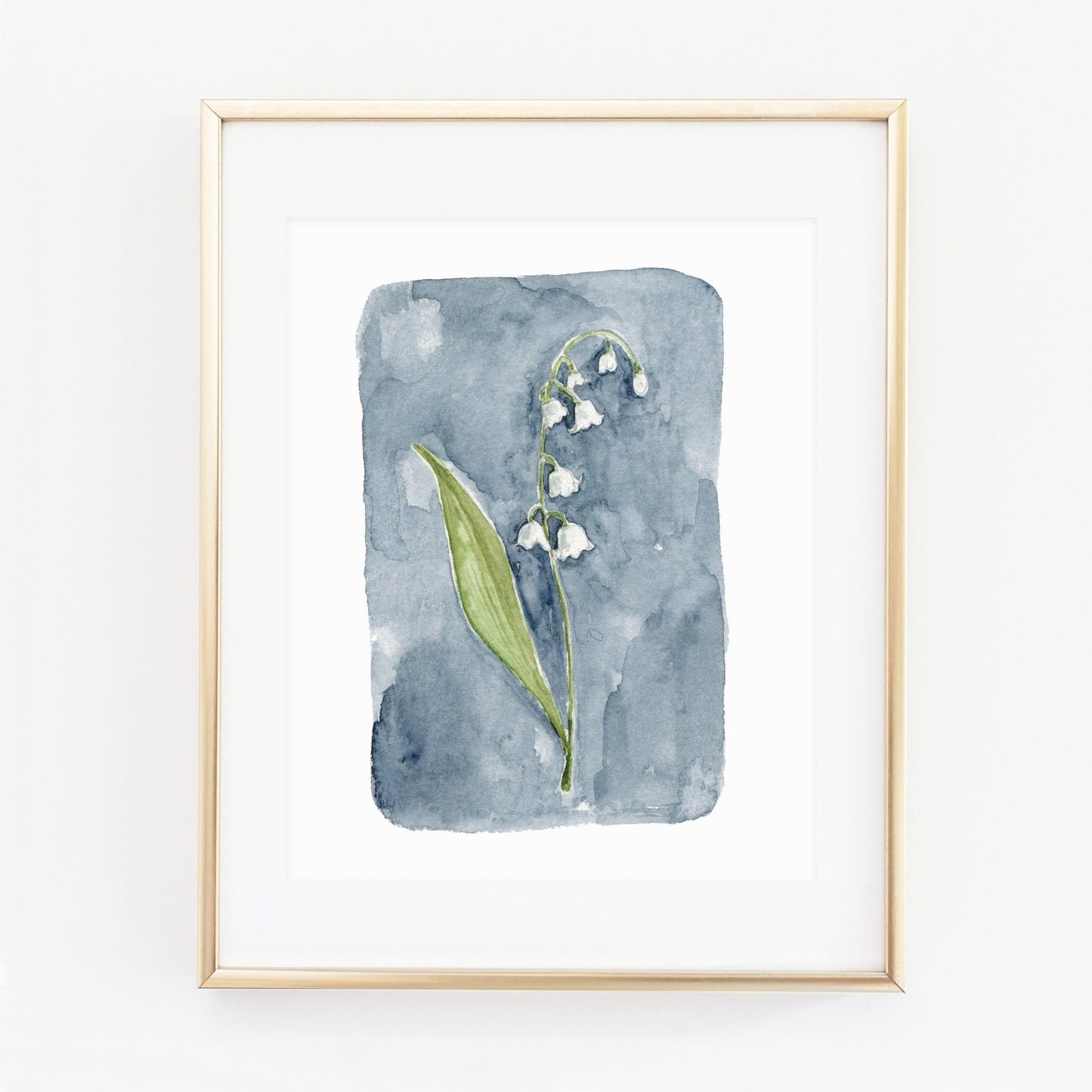 lily of the valley art print - emily lex studio