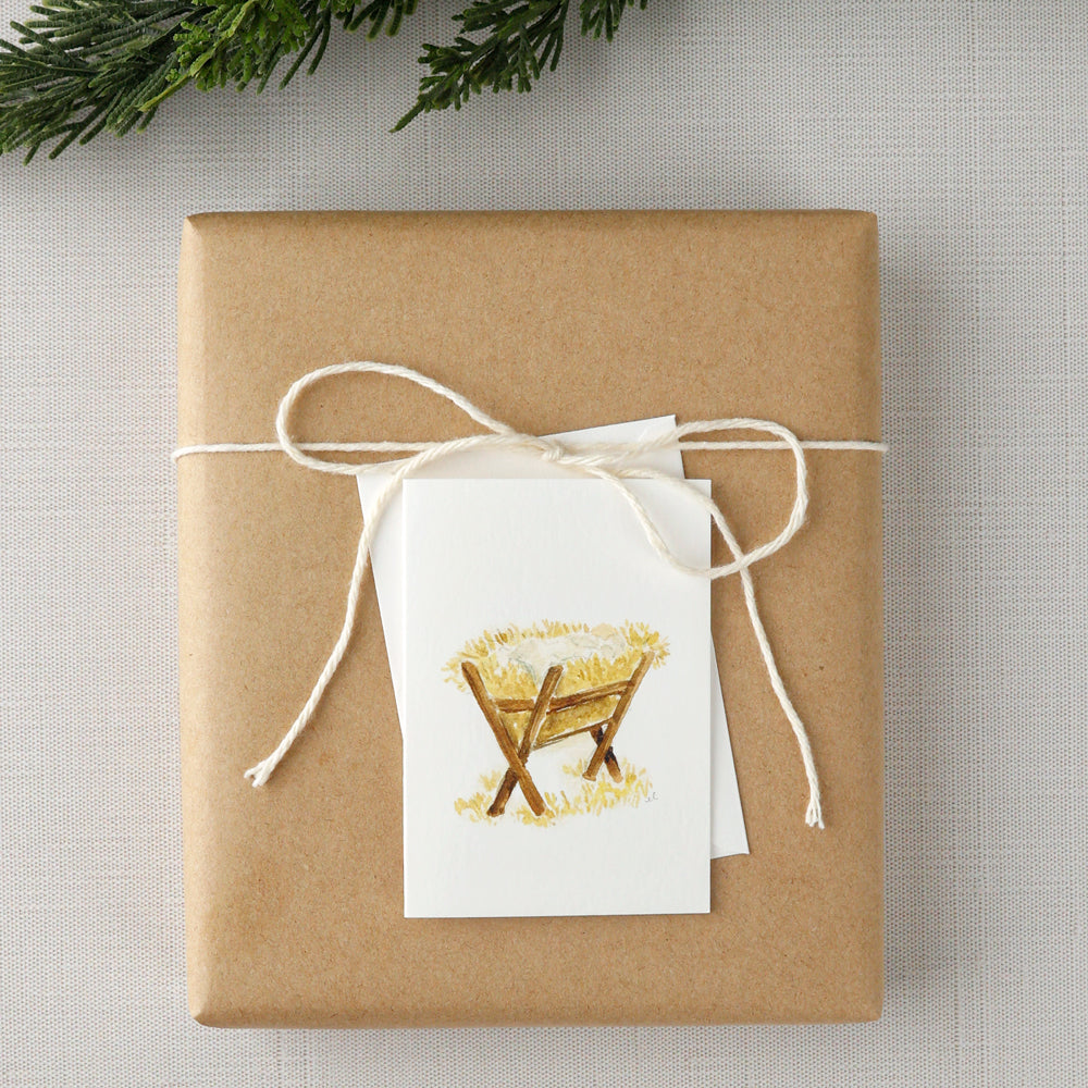 manger mini notecard