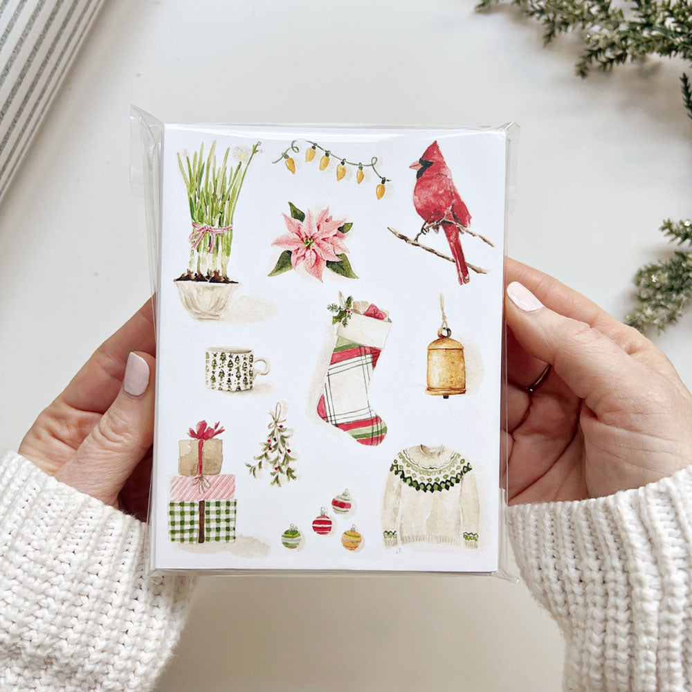 christmas notecard set