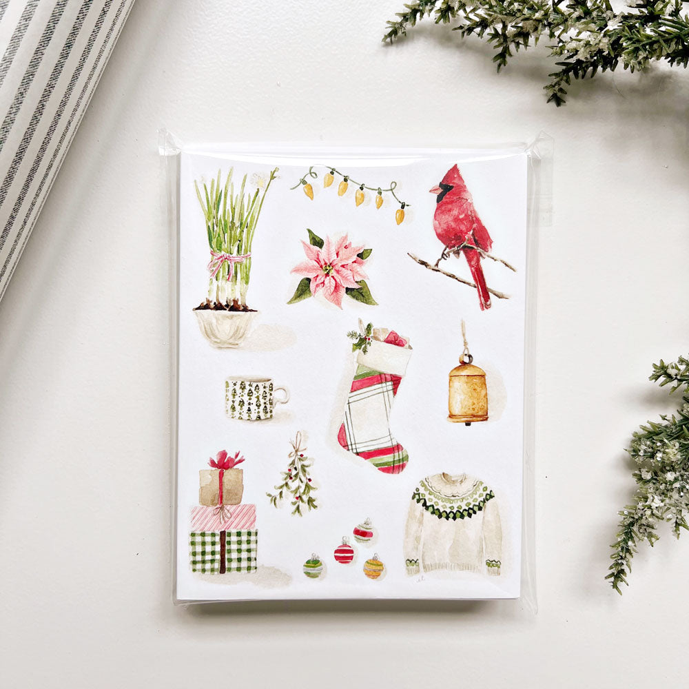 christmas notecard set