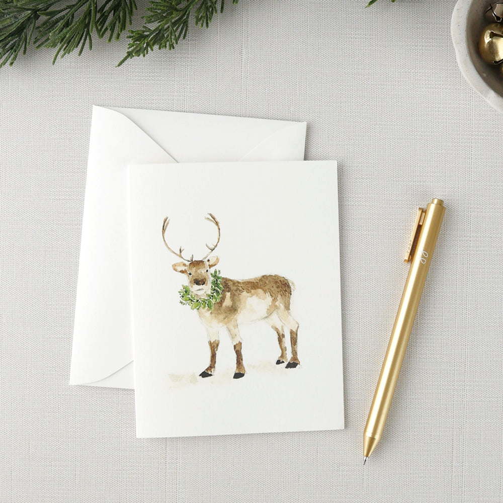 evergreen notecard set