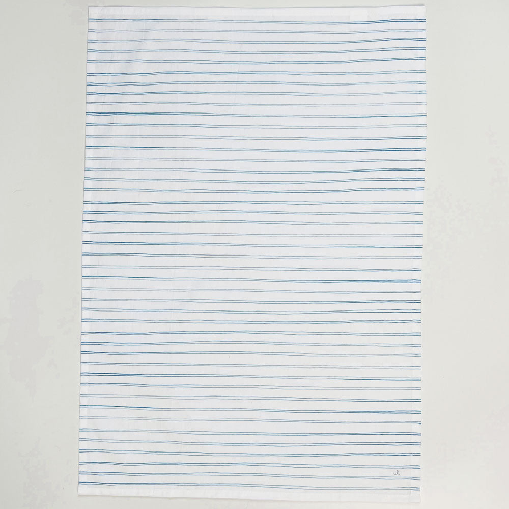 skinny stripe tea towel