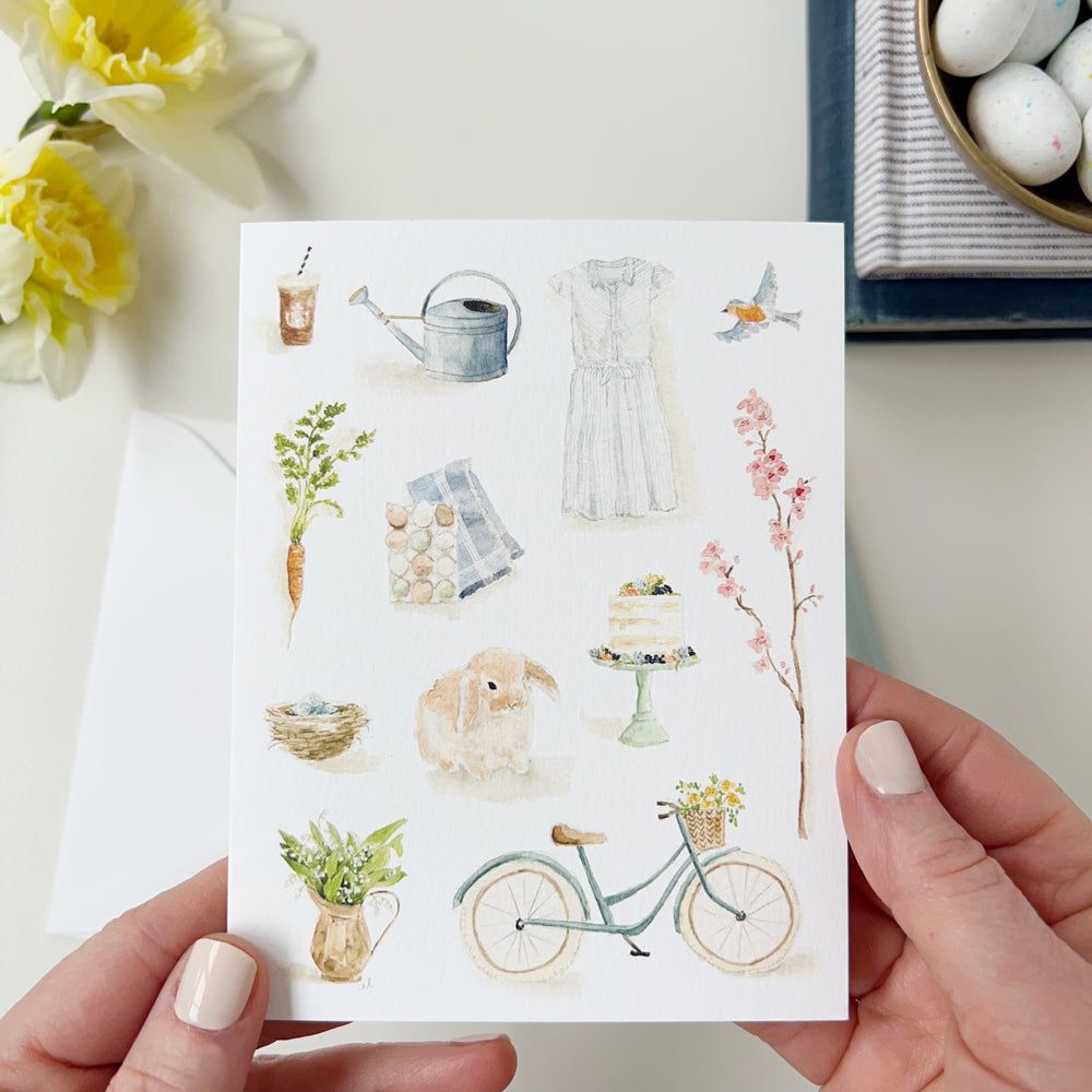 springtime notecards - emily lex studio