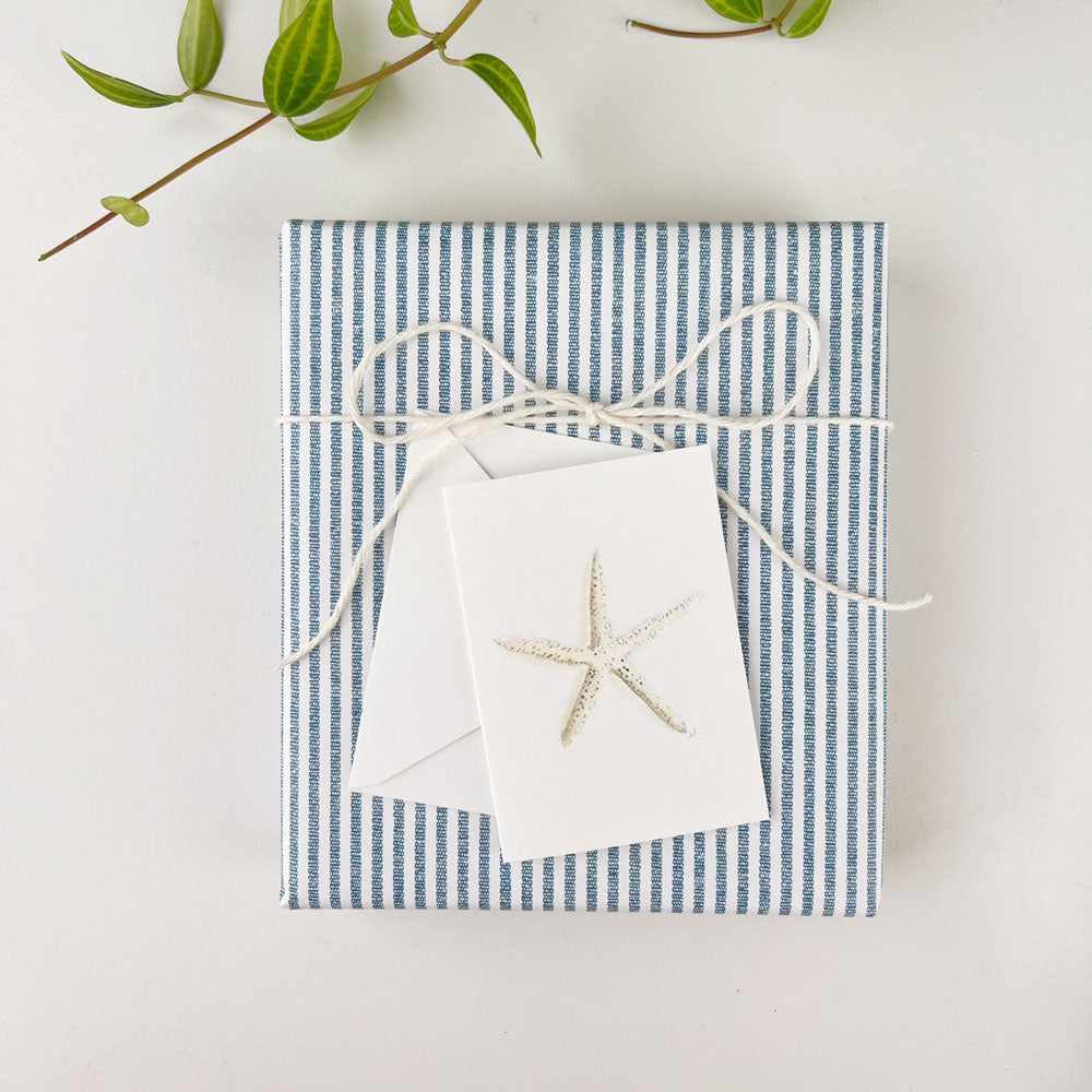 starfish mini notecard