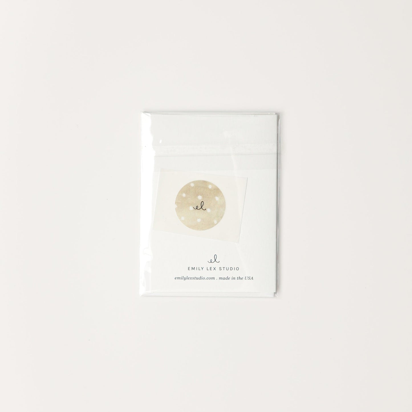 dot mug mini notecard