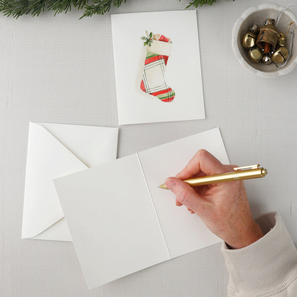 classic christmas notecard set