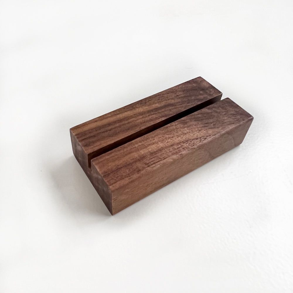 wood card holder - emily lex studio