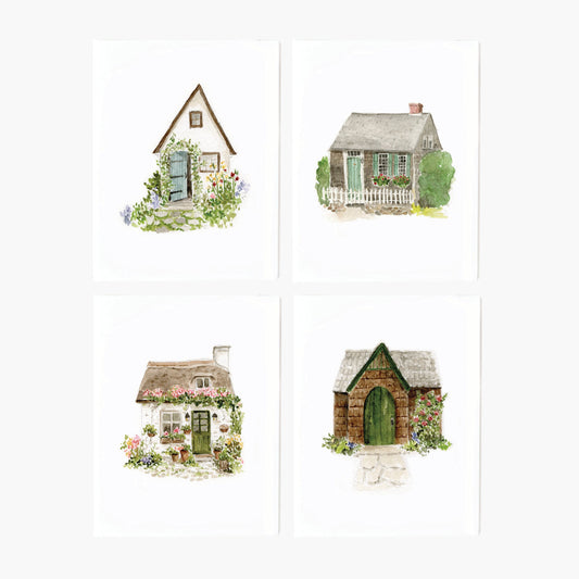 cottage assorted notecard set