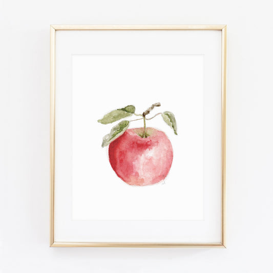 apple art print