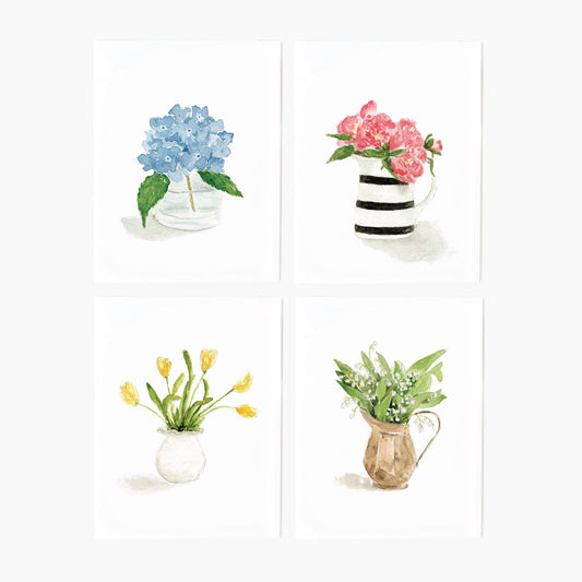 flower assorted notecard set