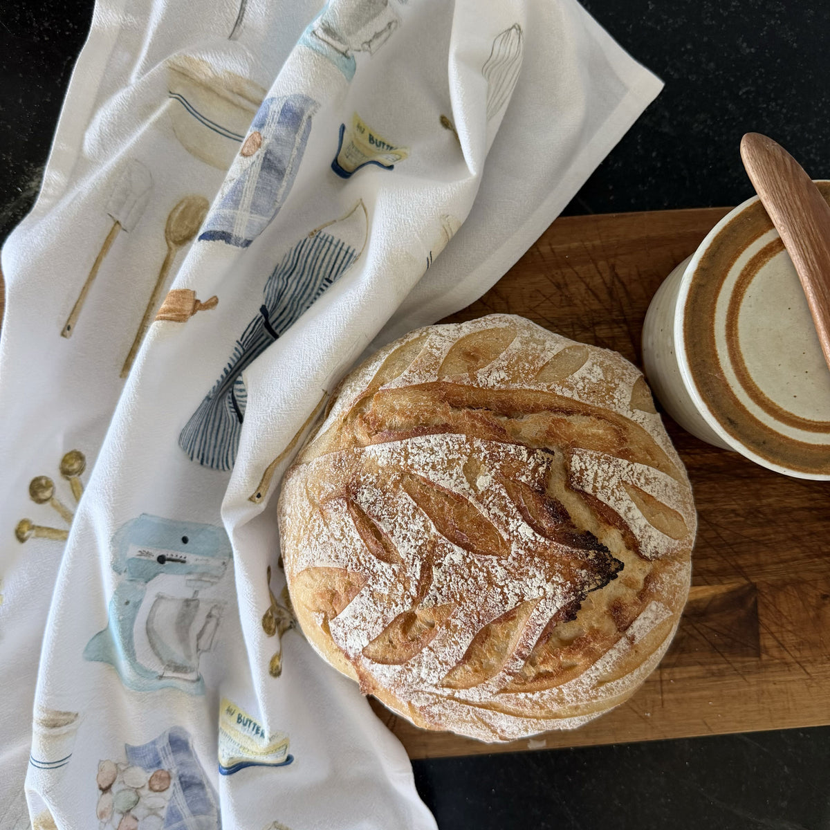baking cotton flour sack tea towel