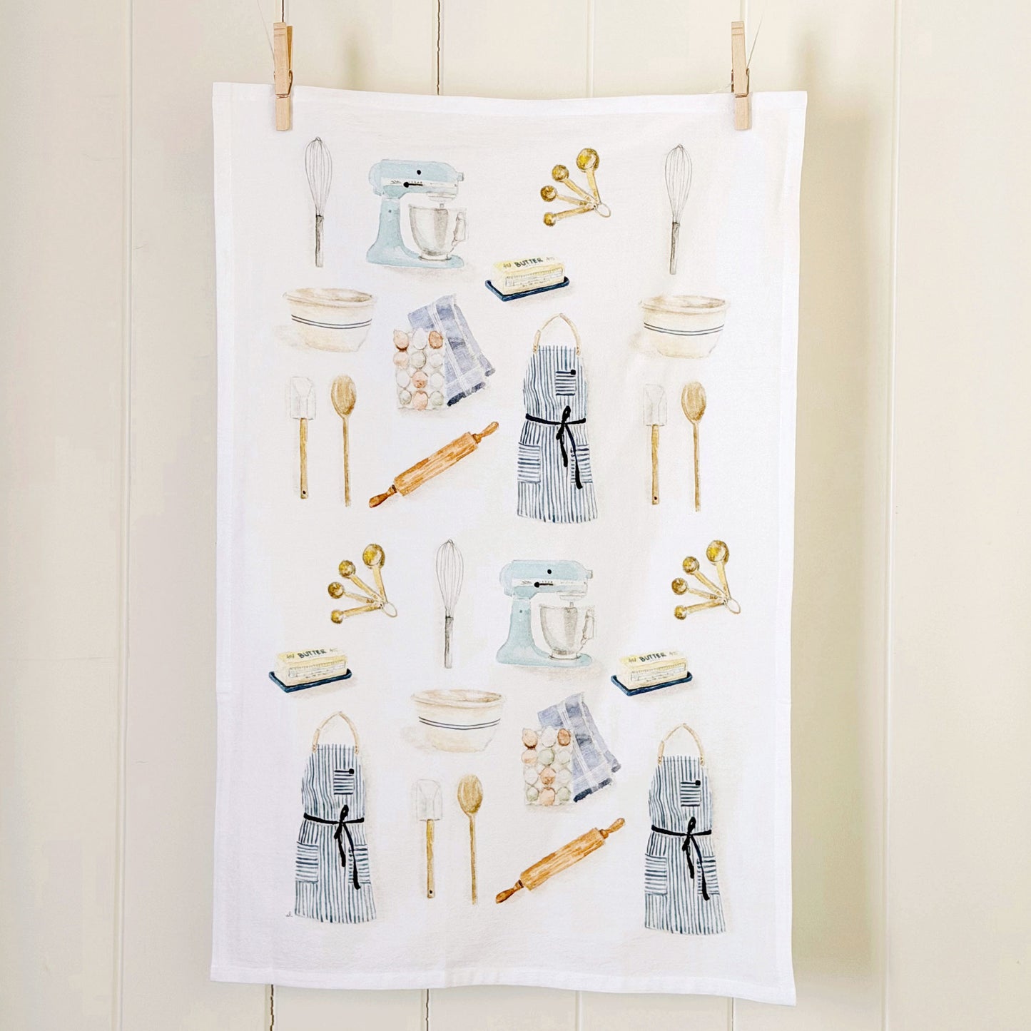 baking cotton flour sack tea towel