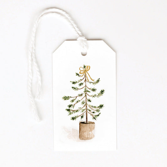 christmas tree gift tags