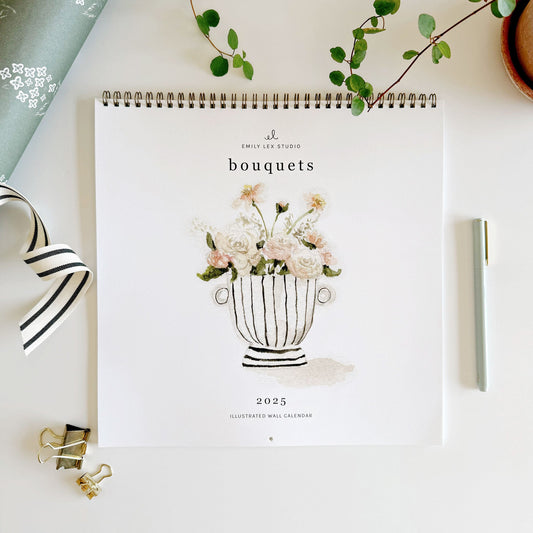 2025 bouquets calendar