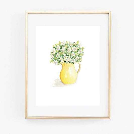 daisies art print - emily lex studio