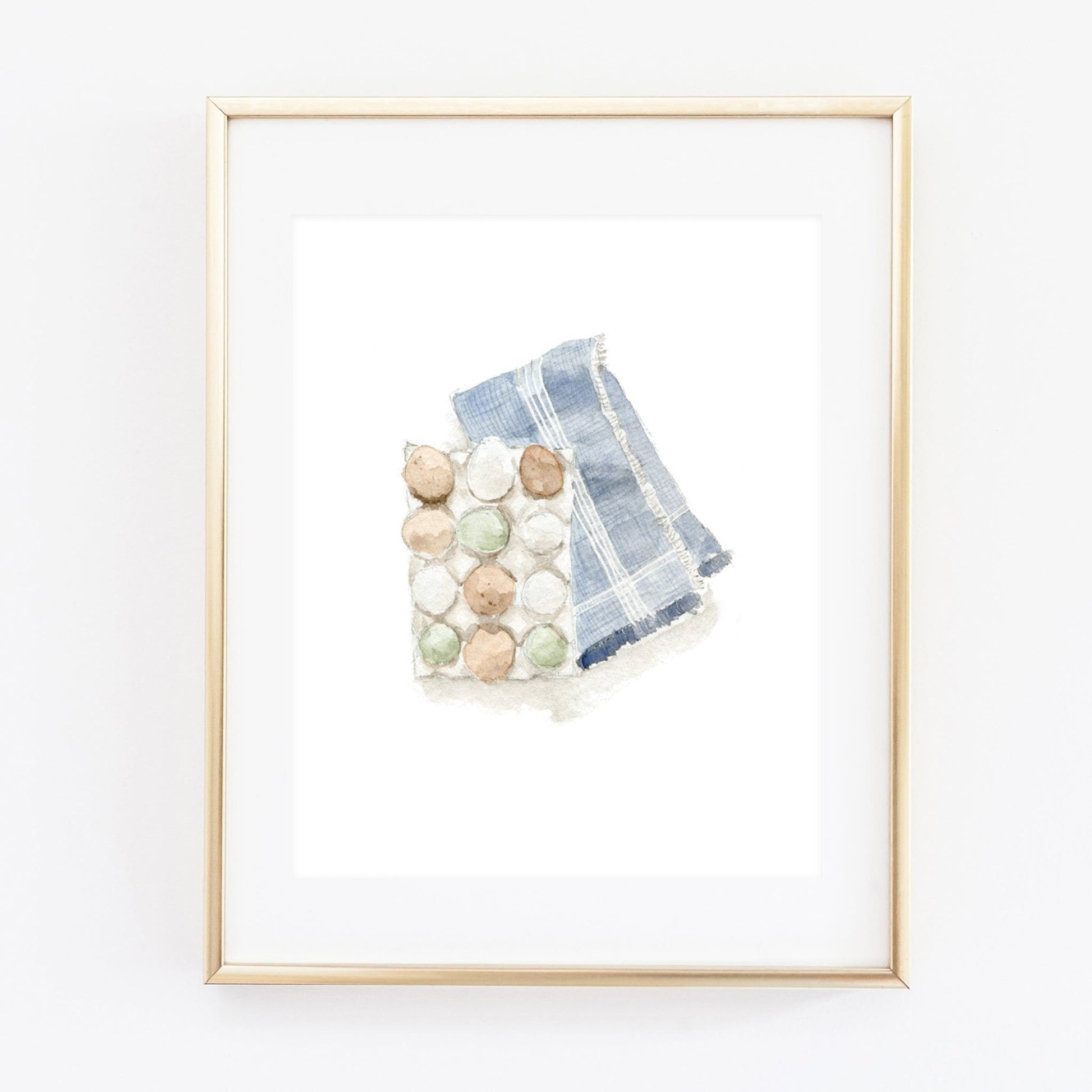 eggs art print - emily lex studio