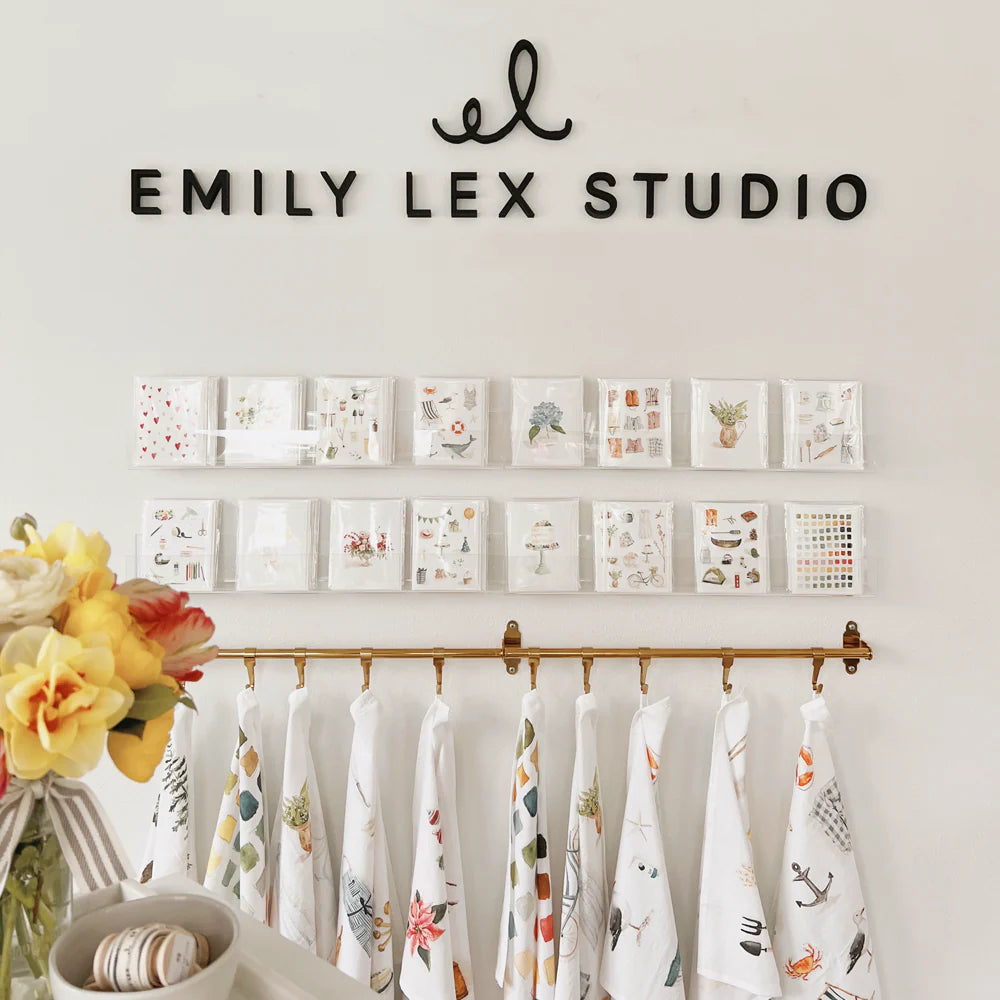 Emily Lex Studio Autumn Tea Towel