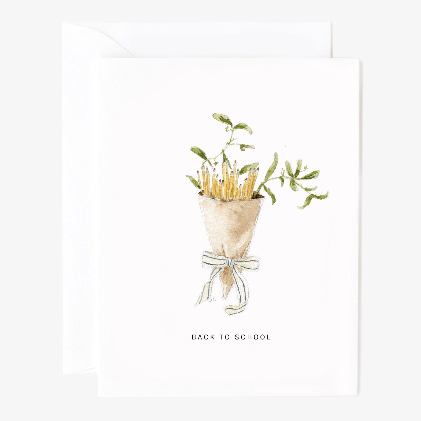back to school greeting card