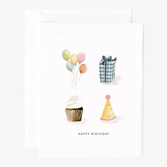 birthday things card