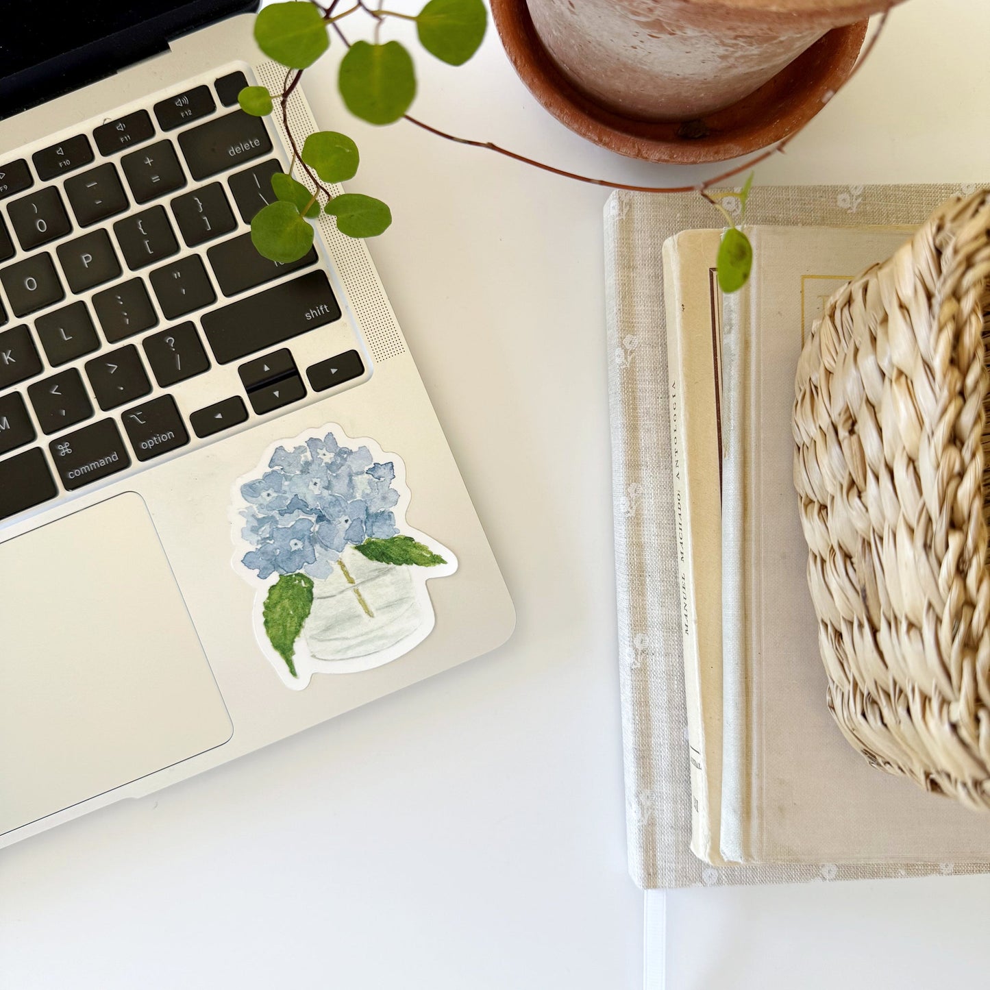 hydrangea sticker