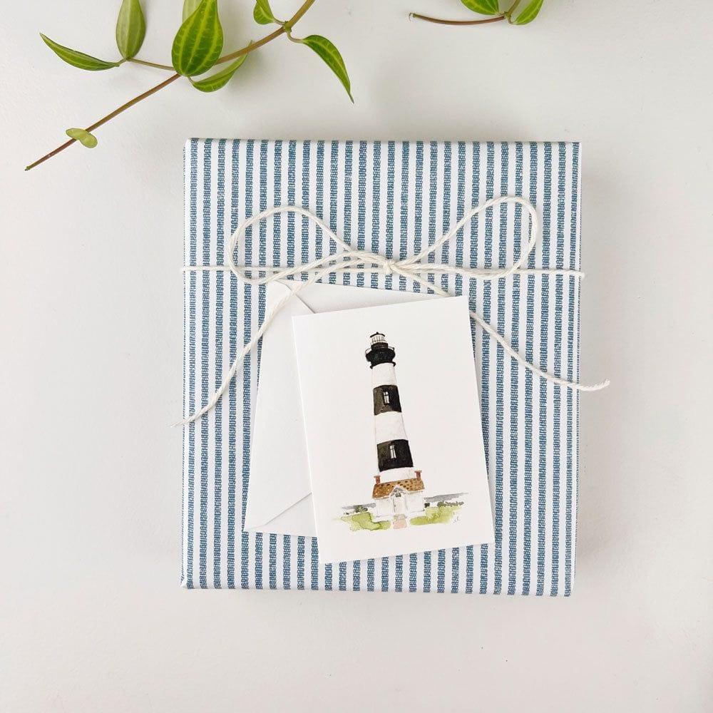 lighthouse mini notecard - emily lex studio