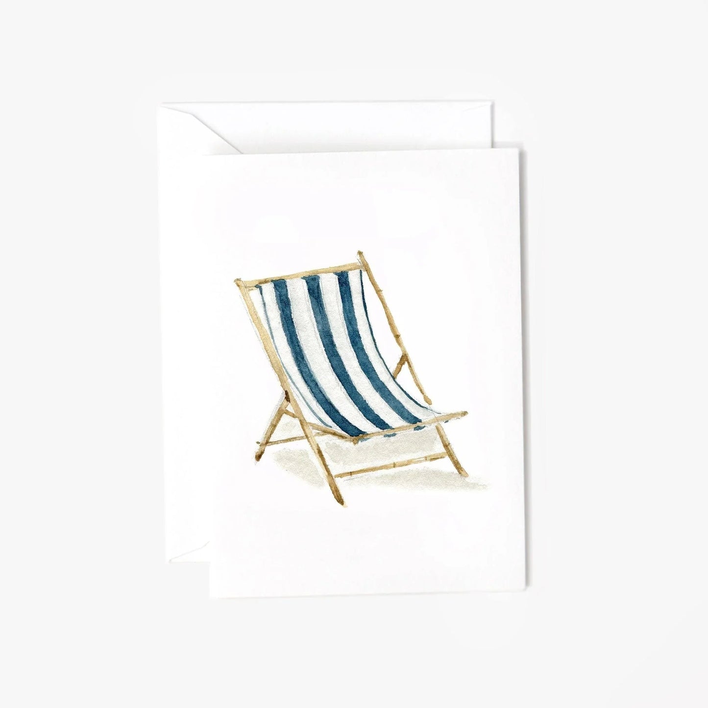 beach chair mini notecard - emily lex studio - mini notecard
