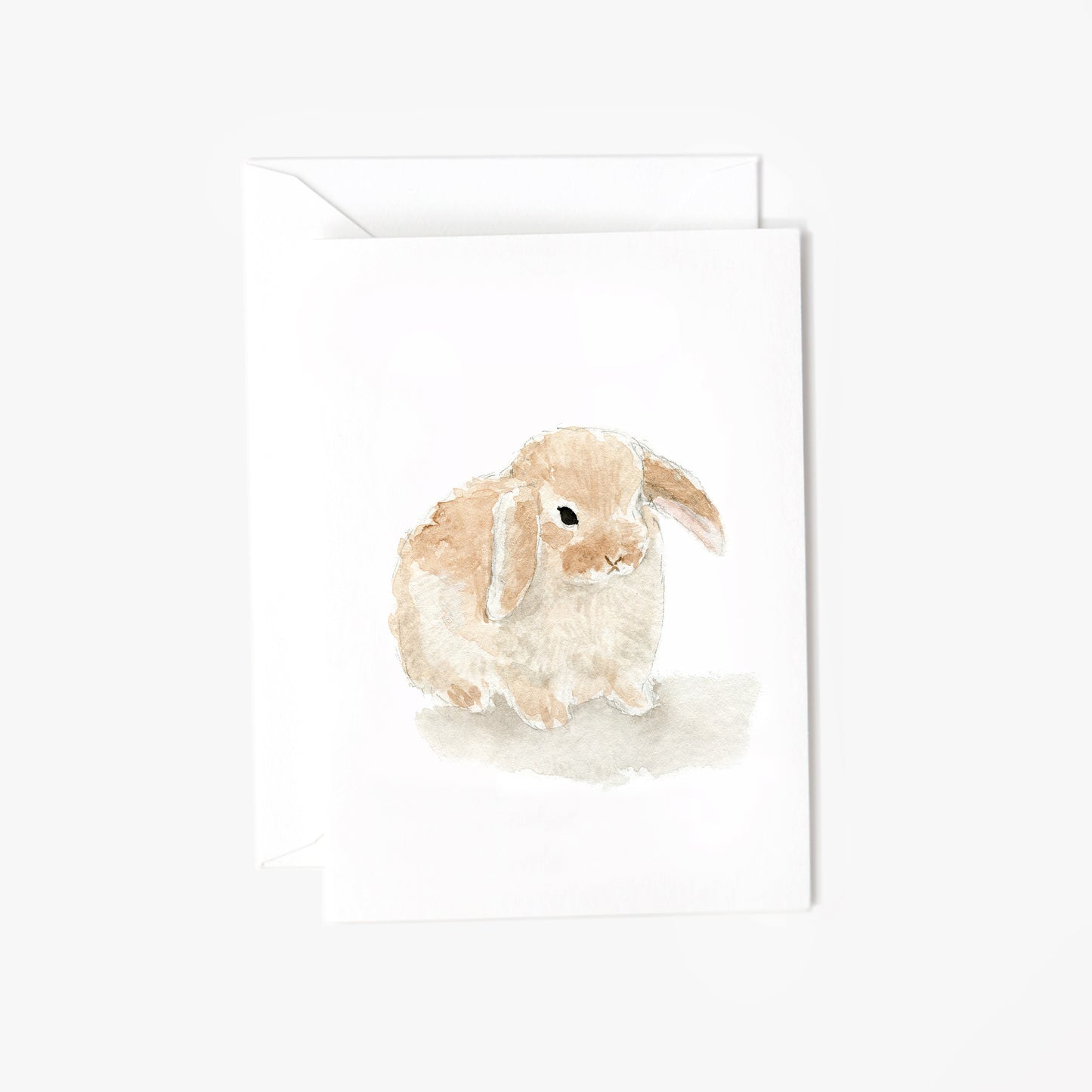 bunny mini notecard