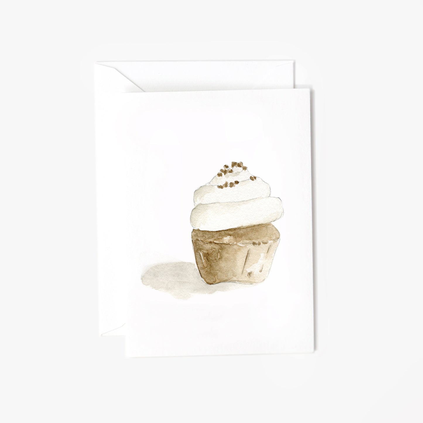 cupcake mini notecard