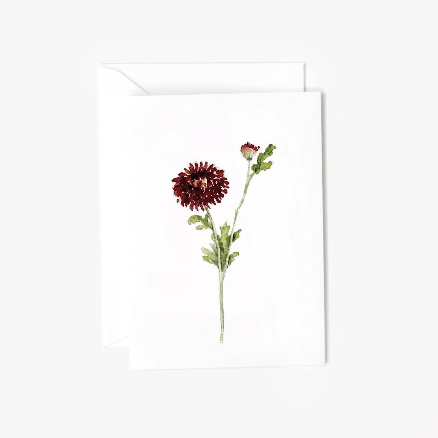 dahlia stem mini notecard - emily lex studio