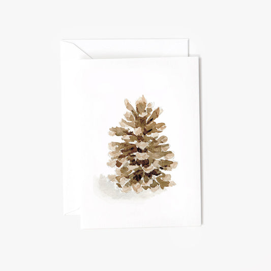 pinecone mini notecard