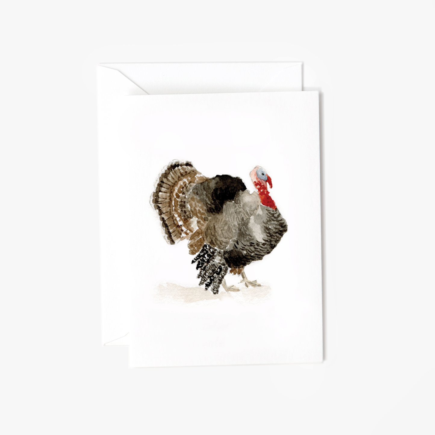 turkey mini notecard