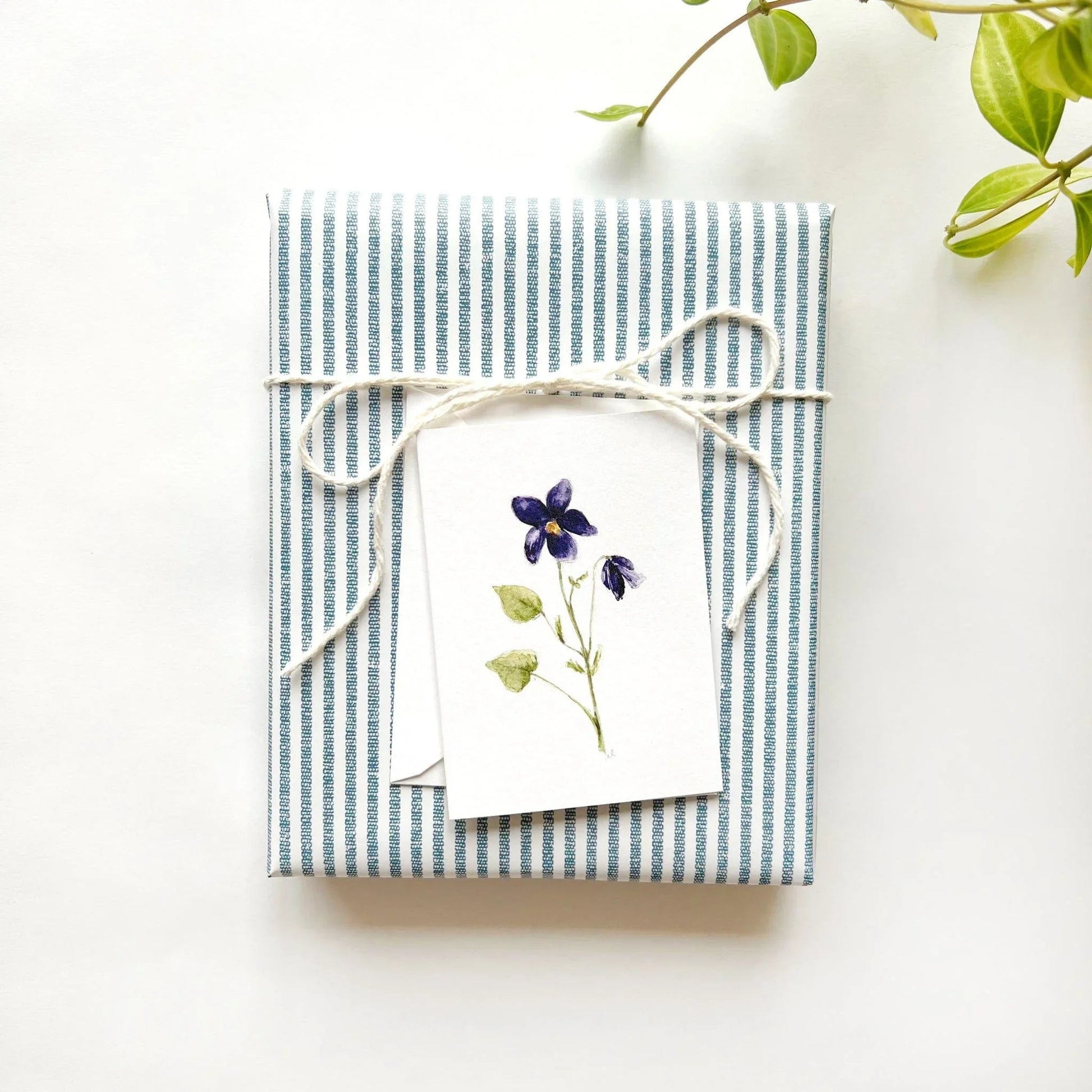 violet mini notecard - emily lex studio
